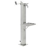 vidaXL Wassersäule Edelstahl 95 cm Wasserzapfstelle Wasserzapfsäule B