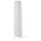 IKEA Stehlampe, weiß/handgemacht136 cm (VICKLEBY)