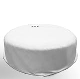 Miweba Mspa Abdeckhaube für Whirlpools B9300107 / B0302923 | 190 x 190 x 70 cm | 4 Personen - Poolabdeckung - Whirlpool Abdeckung - Abdeckplane - Universal (190 x 190 x 70 cm)