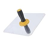 Hainice Gips Hawk Aluminium Heavy Duty Putzwerkzeug mit TPE-Griff für Zementmörtel Trocknerwall Betonveredelung