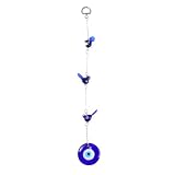 GREENADSCAPE 1stk Wandbehang Hängendes Mit Bösem Blick Aufhänger Eule Bienenkunst-wanddekorationen Perlen des Bösen Blicks Lucky Eye Autoanhänger Wandbehänge Für Schlafzimmer Blau B