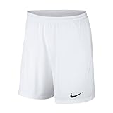 Nike Herren Shorts Dry Park III, White/Black, L, BV6855-100