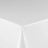 d-c-fix Partytischdecke Lackfolie 100 x 250 cm Farbe wählbar Weiß abwaschbare Tischdecke