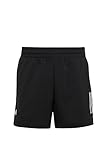 adidas Jungen Club Tennis 3-Stripes Shorts, Black, 11-12 Y