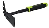 BLACK TOOLS® Garden Kombihacke | Zum Auflockern und Jäten | Rutschfester Griff | Korrosionsgeschützt | Länge 30 cm | Garten, Kübel, Balkonkästen, B