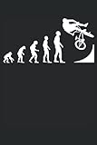 BMX Bike Fahrer BMX Rad Freestyle Evolution Geschenk Notizbuch (Taschenbuch DIN A 5 Format Liniert): BMX Rad Geschenk Notizheft, Schreibheft, ... Fahrrad Design für Damen, Herren und Kinder.