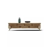 CCKUHN TV-Ständer, TV-Tischständer, 78,7/86,6 Zoll, TV-Schrank, modernes, minimalistisches Wohnzimmer, Media-Entertainment-Center, Schrank, Heimaufbewahrung, Sideboard, TV-Ständer für W