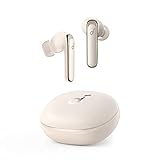 ​​Soundcore P3 Bluetooth Kopfhörer mit Geräuschunterdrückung, Intensiver Bass, 6 Mikrofone, Wireless Charging, App mit Gaming Modus, Schlafmodus(champagnerweiß) (Generalüberholt)