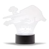 RB Leipzig Bull LED Light, Unisex One Size - Official Merchandise