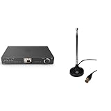 Hama DAB Tuner HiFi Digitalradio Internet Radio & Oehlbach Radio Rod DAB+ Antenne | Radio Antenne für den Empfang von DAB+ und FM/UKW