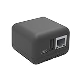 USB 2.0 WiFi Print Server, 10/100Mbps Ethernet auf USB Drucker Netzwerkadapter, 2-in-1 Wireless USB Print Share Server (NP330)