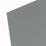 3 mm FOREX® Platte grau matt PVC Hartschaum 70x50 cm, leicht, formstabil, witterung