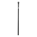 jojofuny Halloween Cane Antike Silber Walking Cane Spazierstock Vintage Prop Stick für Halloween Kostüm Zubehö