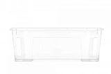 IKEA Aufbewahrungsbox 'SAMLA' transparente Kunststoff-Box - Volumen: 11 Liter - Breite: 39 cm Tiefe: 28 cm Höhe: 14 cm