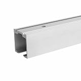 Aluminium-Laufschiene 200 cm für SLID'UP 160, 170, 190, zur Ergänzung, für Durchgangstüren, Holztüren, Glastü