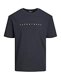 Jack & Jones Jungen Jjestar Jj Tee Noos Jnr T-Shirt, Dunkelblau, 164 EU