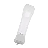 Zerone Motion Plus Adapter mit Silikonhülle für Wii Remote Motion Plus Sensor Controller, Zubehör für Nintendo Wii Wii U-Fernbedienung, 2 Stück, Weiß
