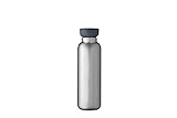 Mepal Thermo Ellipse 500 ml-gebürstet – hält Getränke Lange kalt oder heiß – Edelstahl-Trinkflasche – doppelwandig isoliert – auslaufsicher