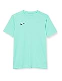 Nike Unisex-Child Park Vii Jersey Ss T-Shirt, Hyper Turq/(Black), 7-8 Jahre