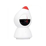 XIKEXIN Baby-Monitor-Kamera-intelligentes Leben Tuya IP Kamera W-LAN Alexa Google Kompatibel Baby Monitor Home Security Protection Indoor Videoüberwachung Nacht IR (Plug Type : UK Plug)