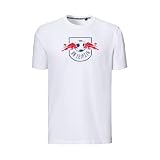 RB Leipzig Logo T-Shirt (DE/NL/SE/PL, Alphanumerisch, M, Regular, Regular, White)