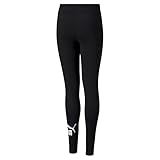 PUMA Mädchen Logo Leggings, Puma Black, 152