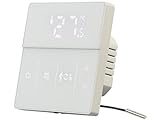 revolt Heizung Thermostat WiFi: WLAN-Fußbodenheizung-Thermostat mit App, Versandrückläufer (Raumthermostat dgital, Fußbodenheizung mit Alexa steuern)