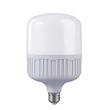 YCRWW 5 W-60 W äquivalente LED-Lampe, Tageslichtlampe, IP65, superhell, 480 Lumen, E27-Basislampe, geeignet für die Beleuchtung zu Hause, 1 Packung,White-30W