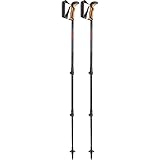 LEKI Khumbu Stöcke, Dark Anthracite-White-red, 110-145