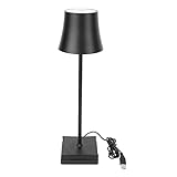 FEYV Tischlampe, einfache stilvolle Helligkeit einstellbare LED-Schreibtischlampe Kabellose Beleuchtung für Wohnzimmer für Büros für Schlafzimmer