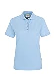 HAKRO Damen Polo-Shirt 'Classic' - 110 - ice blue - Größe: L