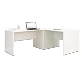 Eckschreibtisch weiß - Schreibtisch Kinder - PC Tisch- [Funktional und Robust] Ecktisch - Bürotisch - Arbeitstisch - In Weiß ca.: B 185/185 x H 75 x T 75 cm | Büro Möbel