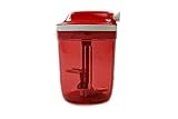 Tupperware Chef Multi-Chef rot Supersonic zum Zerkleinern & Aufschlagen Speedy G