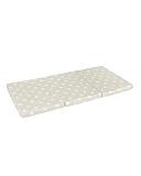 Kindsgard Babymarkt Reisebett Matratze 60x120 foldsly - Beige - Klappmatratze mit Transporttasche - Reisebett mit Spielerischem Design - Ideal auf R