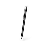 Hama Touchscreen Stift (Eingabestift, Tablet Stift für alle Tablets, Stylus Pen, für Android/iOs, Handy Stift, Tablet Stift, für kapazitiven Touch Display, Touchpen, Pen, mit Clip) schwarz
