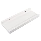 GREENADSCAPE schwimmendes Lagerregal Wandregal Regale an der Wand montiert rustikale Regale Wanddekoration Wohnzimmer book shelves bücherstützen heimisches Regal Wanddekorationsregal Holz Weiß