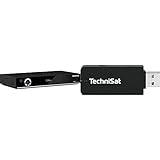 TechniSat Digit ISIO S2 - HD Sat-Receiver mit Twin-Tuner (HDTV, DVB-S2, PVR Aufnahmefunktion via USB oder im Netzwerk) schwarz & TELTRONIC ISIO USB-Dualband- WLAN-Adapter schwarz