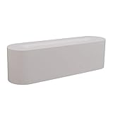 Qukaim Flammendiffusoren mit simulierter Flamme, Aroma-Diffusor, Luftbefeuchter, 7 Farben, Feuer, Luftzerstäuber für Schlafzimmer, Zuhause, Yoga, Büro, Weiß, 300 ml Kapazität, Ultraschall-Technolog
