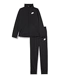 Nike Unisex-Child U NSW Futura Poly Cuff TS Tracksuit, Black/Black/Black/White, XL