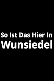 Wunsiedel Notizbuch: Liniertes Notizheft Für W