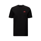 RB Leipzig Signature T-Shirt (DE/NL/SE/PL, Alphanumerisch, M, Regular, Regular, schwarz)
