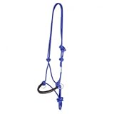 USG Knotenhalfter mit Glitzersteinen, Royalblau, Shetty/Pony