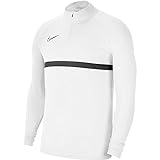 Nike, Dri-Fit Academy 21, Training Sweatshirt Weiss / schwarz / schwarz / schwarz l