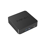 MINIX NGC 512 Mini PC Windows 11 Pro, Intel i5-12600H 512GB M.2 PCIe 4.0 x 4 SSD 16GB DDR5 Micro Desktop Computer, Quad Display/TB4 (8K) /2xHDMI/USB-C/Dual LAN, for Business Home Office Multi-Tasking