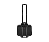 WENGER Granada Aktenkoffer, Laptop-Tasche zum Rollen, Notebook bis 15,6 Zoll, 29 l, Damen Herren, Büro Business Uni Schule, Schwarz, 600659