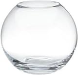 Oberstdorfer Glashütte Übergroße Kugelvase große klare XXXLGlaskugelvase Riesen Kristallglas Vase, mundgeblasen Höhe ca. 34 cm Durchmesser ca. 40 cm obere Öffnung ca. 21,5 cm