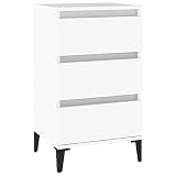 QJBSAVVA Bücherschrank Couchtisch Klein Beistelltisch Outdoor Laptoptisch - Nachttisch Weiß 40x35x70 cm Holzwerkstoff für Study Room Bedroom Wohnzimmer Drauß