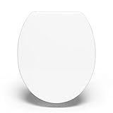 Bullseat® 2.1 WC Sitz weiß O-Form • Absenkautomatik/Softclose • abnehmbar • easyclean • Toilettendeckel • Klobrille • hochwertiges Duroplast
