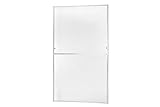 empasa Insektenschutz Fliegengitter Fenster Alurahmen MASTER SLIM XL Selbstbausatz in weiß, braun oder anthrazit 130 x 220 cm