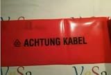 Generisch Trassenwarnband 200mm (Achtung Kabel - rot, 100m)